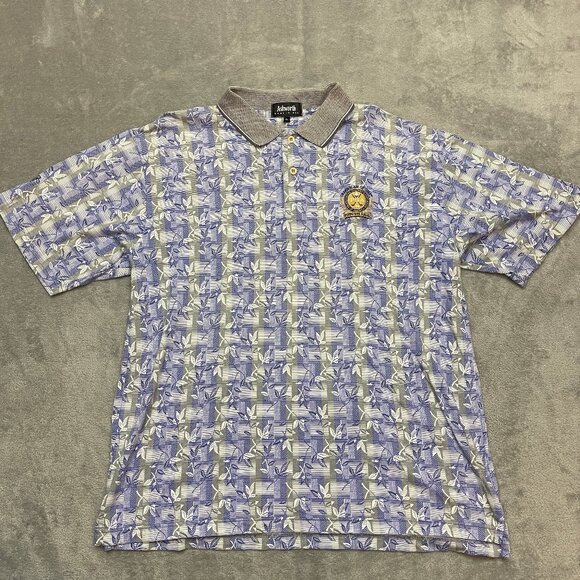 VINTAGE Ashworth Golf Polo Shirt Adult XL Poipu Bay, Kauai USA MADE Mens - Picture 1 of 10